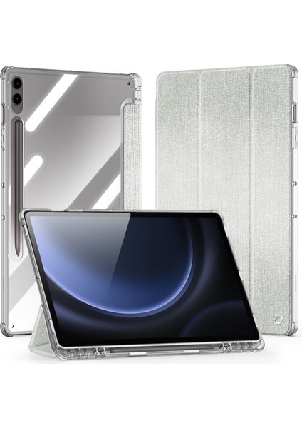Samsung Galaxy Tab S10 Plus TPU PC Deri Tablet Kılıfı (Yurt Dışından)