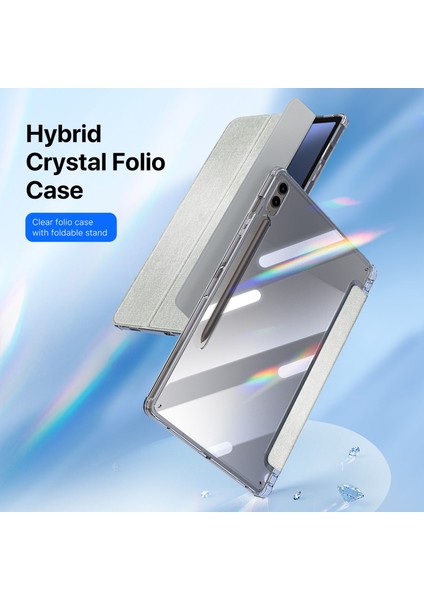 Samsung Galaxy Tab S10 Plus TPU PC Deri Tablet Kılıfı (Yurt Dışından)