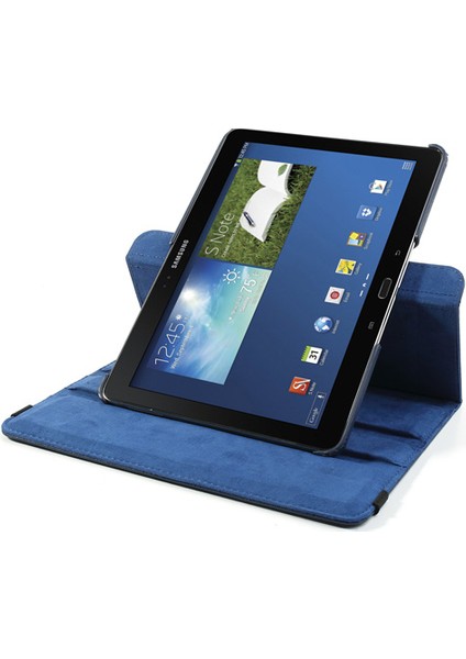 Samsung Galaxy Note 10.1(2014 EDITION)SM P600 360 Döner Litchi Deri Kabuk Stand Tablet Kılıfı (Yurt Dışından)