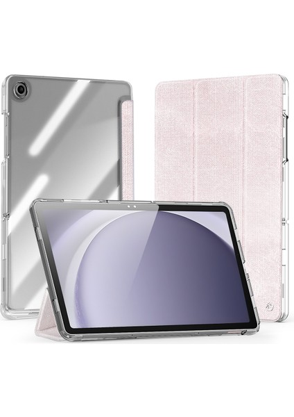 Samsung Galaxy Tab A9+ TPU PC Deri Tablet Kılıfı (Yurt Dışından)