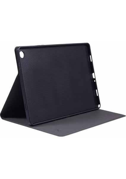 Samsung Galaxy Tab A9+ X216B X210 X218 Kumaş Dokulu Deri Tablet Kılıfı (Yurt Dışından)