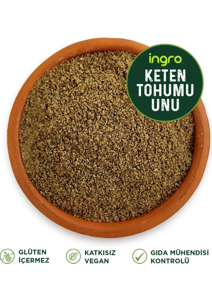 Glutensiz Keten Tohumu Unu 250 G