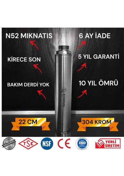 Manyetik Kireç Önleyici Ev Tipi