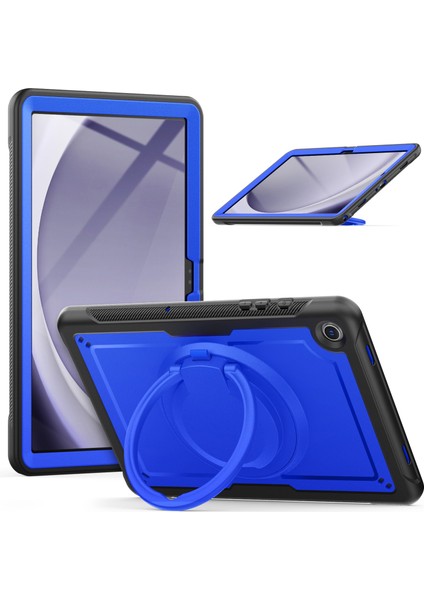 Samsung Galaxy Tab A9+ SM X210 X216 X218 PC Tpu Kick Standlı kalemlik Tablet Kılıfı (Yurt Dışından)