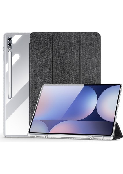 Samsung Galaxy Tab S10 Ultra s9 Ultra s8 Ultra TPU PC Deri Tablet Kılıfı (Yurt Dışından)