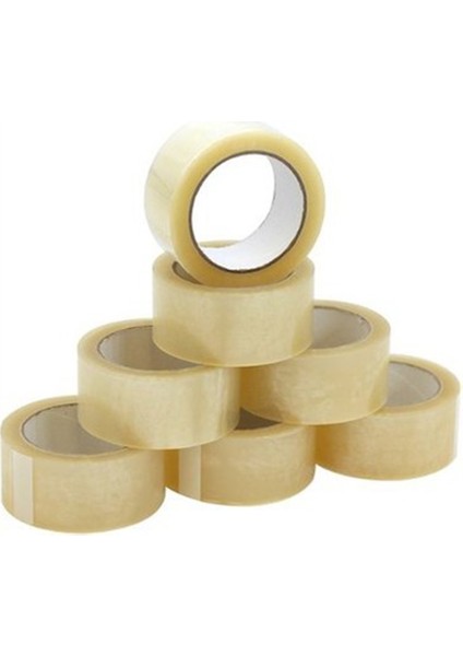 6 Adet 4,5 cm x 100 Metre 1. Sınıf Akrilik Bant