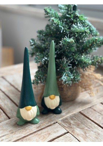 2'li Dekoratif Yılbaşı Cücesi