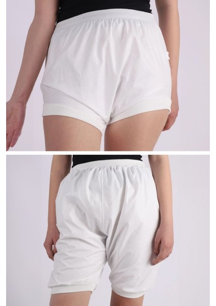 2xl Beden - Ribanalı Kısa ve Uzun Model Birlikte Emici Külot Hasta Emici Mesane Külot Sızdırmaz