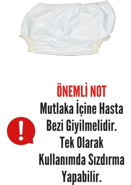 Yeni Nesil Yıkanabilir Ribanalı Hasta Külotu Slip Hasta Külotu Mesane Külotu Emici Külot indirimleri