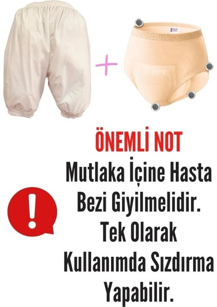 Yeni Nesil Yıkanabilir Hasta Külotu Paçalı Hasta Külotu Mesane Külotu Emici Külot indirimleri