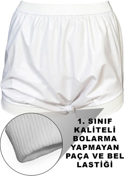 2xl Beden - Ribanalı Kısa ve Uzun Model Birlikte Emici Külot Hasta Emici Mesane Külot Sızdırmaz