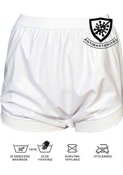 Medıum Beden - Ribanalı Kısa ve Uzun Model Birlikte Emici Külot Hasta Emici Mesane Külot Sızdırmaz fırsatları