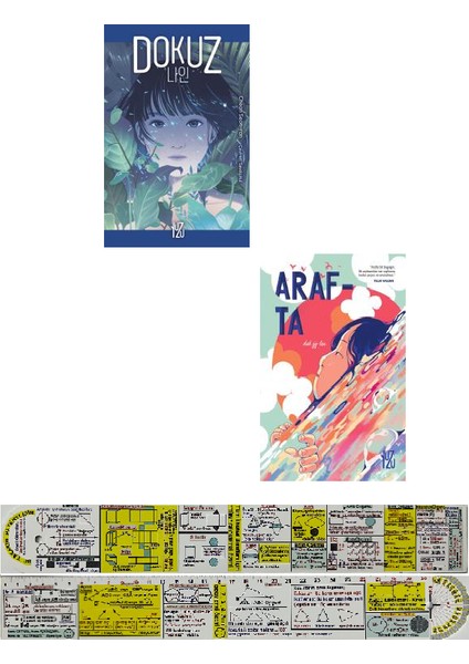 Dokuz - Arafta 2 Kitap – Matematik Öğreten Cetvel