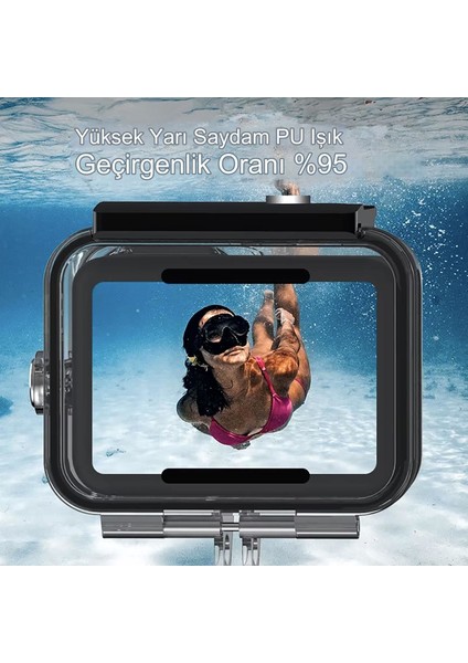 MF-GA215 Gopro Hero 9 10 11 12 Black Housing