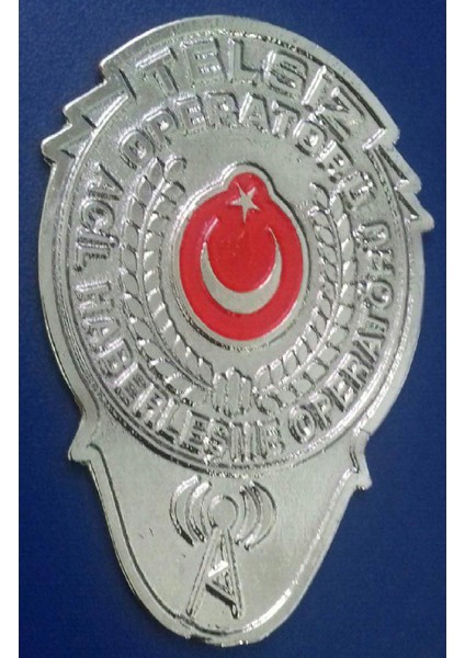 Telsiz Operatörü,amatör Telsizci,cüzdan Rozeti Al.sadece Çağrı Kodu Bulunan Alabilir.sivile Satılmaz.