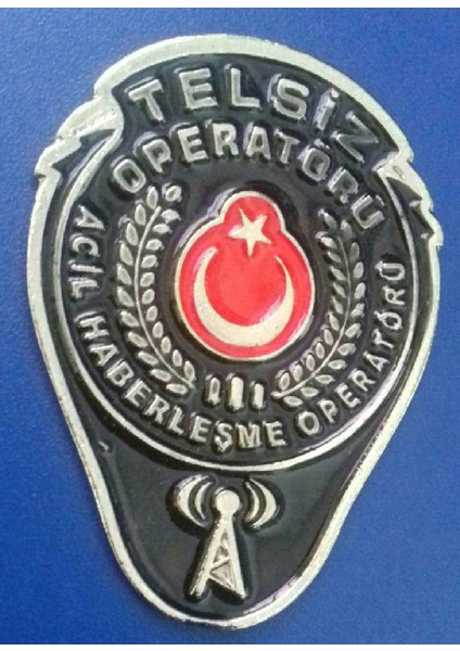 Telsiz Operatörü,amatör Telsizci,cüzdan Rozeti Al.sadece Çağrı Kodu Bulunan Alabilir.sivile Satılmaz.