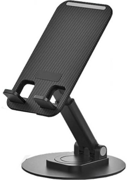 4 Eksenli 360 Derece Teleskopik Tüm Telefonla Uyumlu Ayaklı Metal Stand Tutucu