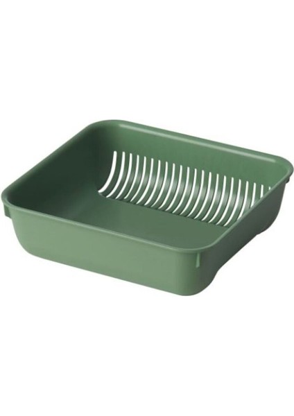Tekno Trust Skolast Gıda Atık Kabı Yeşil, Lavabo Süzgeci 16X17X5 cm