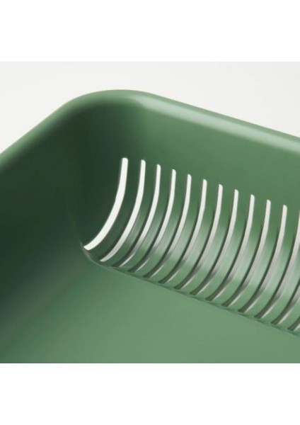 Tekno Trust Skolast Gıda Atık Kabı Yeşil, Lavabo Süzgeci 16X17X5 cm