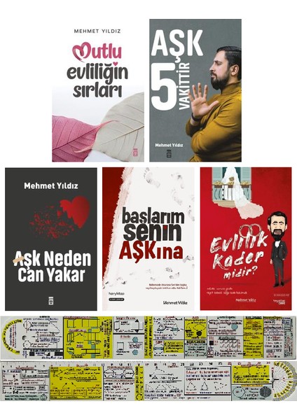 Mehmet Yıldız 5 Kitap – Matematik Öğreten Cetvel