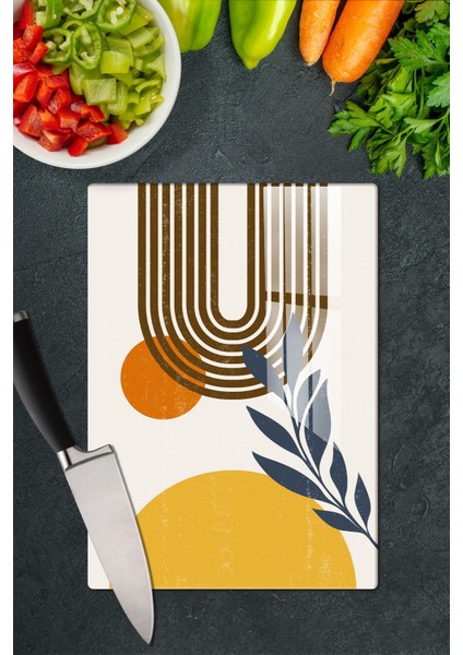 Cam kesim panosu 20x30, dayanıklı ve şık mutfak gereçleri arasında