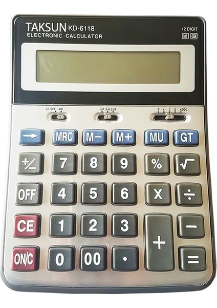 12 Haneli Hesap Makinesi TS-6118 (4778)