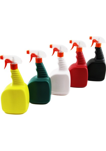 1 Lt Renkli - Plastik Boş Sprey Püskürtücü Şişe (4778)
