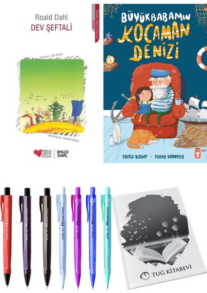 Büyükbabamın Kocaman Denizi ve Dev Şeftali 2'li Set - Kalem
