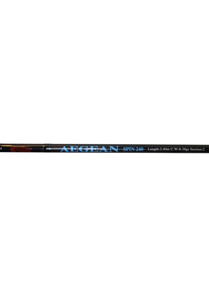 1356 Aegean 2 Parça Spin Kamış 8-38GR Atar 240 cm