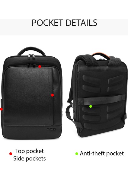 Erkek Siyah Sırt Çantası 24WBD30006F fırsatları