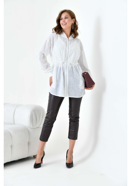 Bayan Kesme Cap Ekru modelleri