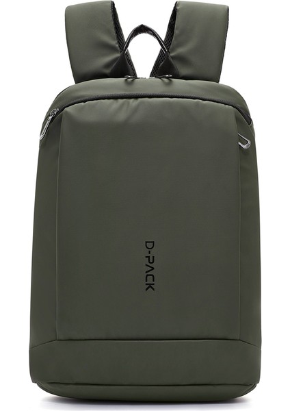 Erkek Yeşil Kumaş Sırt Çantası 23SBD30096F