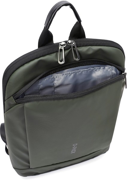 Erkek Yeşil Kumaş Sırt Çantası 23SBD30096F fırsatları