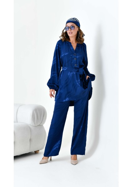 Kadın Jakar Takım Lacivert
