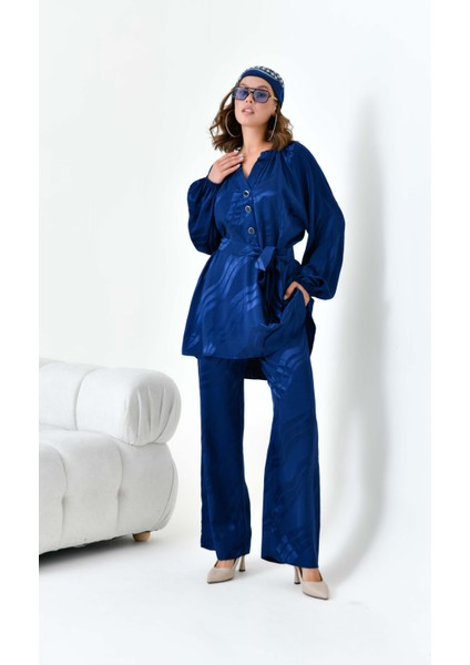 Kadın Jakar Takım Lacivert modelleri