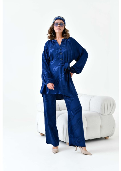 Kadın Jakar Takım Lacivert indirimleri