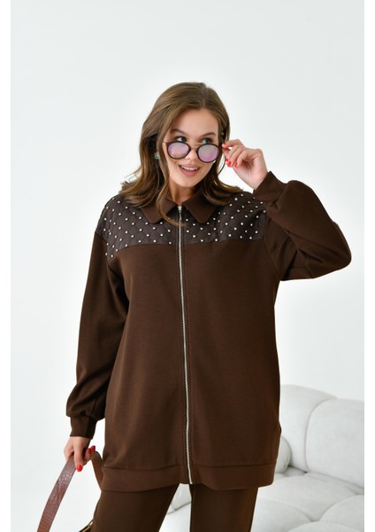 Kadın Iki Ip Taş Detya Takım Kahve fiyatları