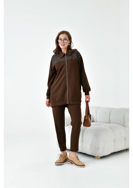 Kadın Iki Ip Taş Detya Takım Kahve fırsatları