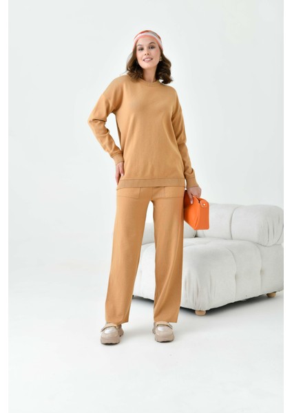 Kadın Düz Basic Ikili Takım Bisküvi indirimleri