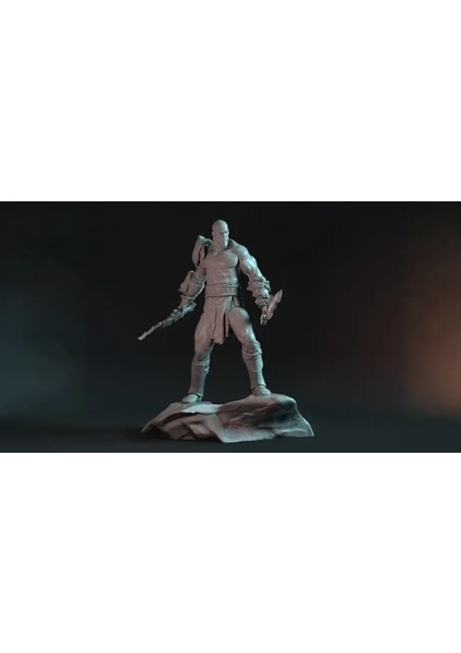 God Of War Hançerli Kratos Figürü - 15 cm