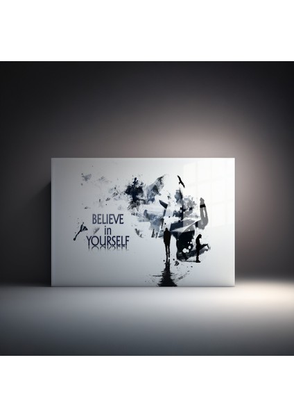 Motivasyon Cam Tablo, Kaligrafi, 3d Dekoratif Baskı modelleri