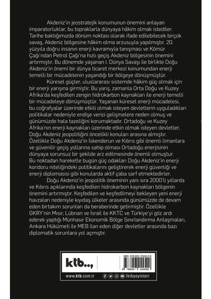 Akdeniz Jeopolitiği ve Enerjinin Geleceği - Mehmet Şahin