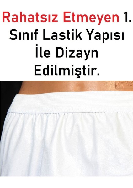 Pamuk Yeni Nesil Yıkanabilir Lastikli Hasta Külotu Slip Hasta Külotu Mesane Külotu Emici Külot