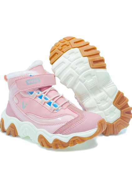 Radus Ll Içi Kürklü Hafif Taban Ortopedik Kız Çocuk Bot Pudra Pembe fırsatları