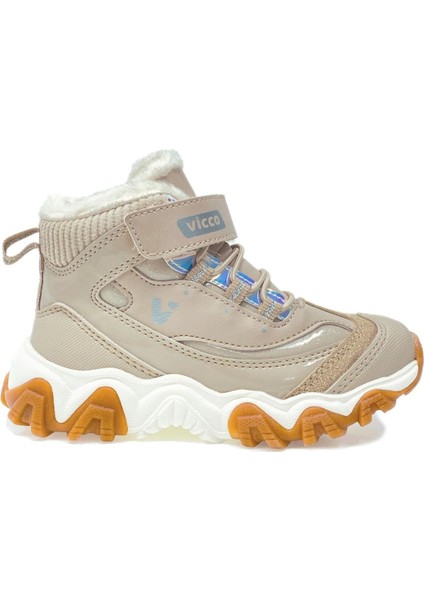 Radus Ll Içi Kürklü Hafif Taban Ortopedik Kız Çocuk Bot Bej
