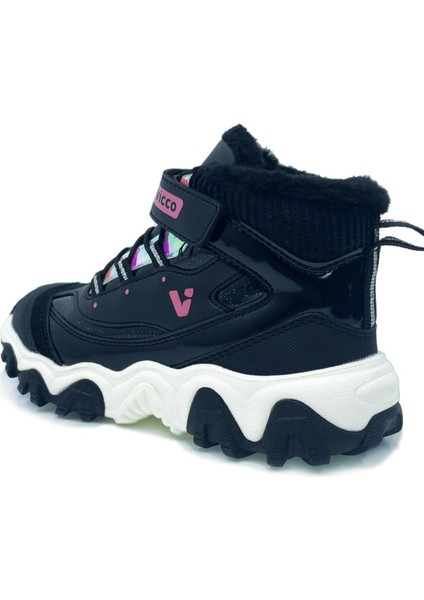Radus Ll Içi Kürklü Hafif Taban Ortopedik Kız Çocuk Bot Siyah fırsatları