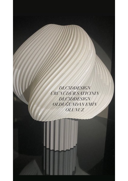 Ice Cream Modern Abajur, Şık Masa Lambası, Dekoratif Lambader