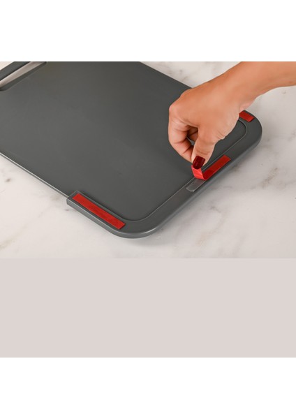 2 Li Kesim Panosu Stantlı Yapışkanlı Kesim Tahtası Latte Mikko Design 720998
