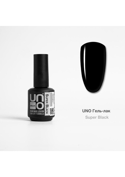 Gel Polish Süper Black 15 ml