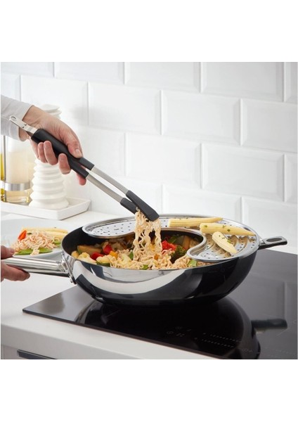 Hjalte Maşa Siyah 35 Cm – Dayanıklı ve Şık Mutfak Gereci